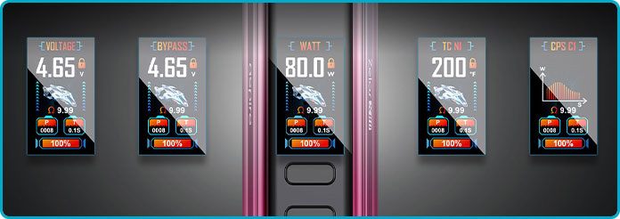 Modes Kit Zelos X80 Aspire