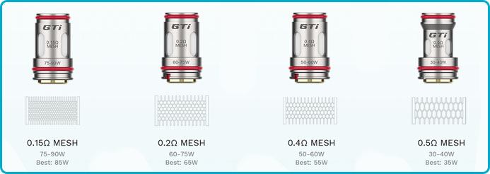 utilisation resistance compatible gen 200 vaporesso