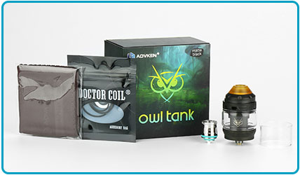 Advken Owl Tank 4ml packaging