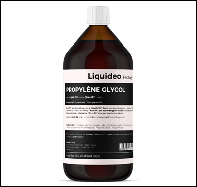 Propylène glycol sans nicotine