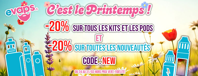 code promo cigarette électronique mars 2026