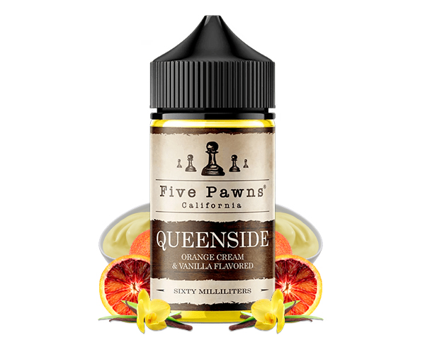 e-liquide Queenside Five Pawns orange vanille