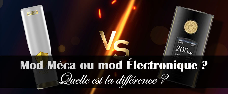 mod meca ou mode electronique difference