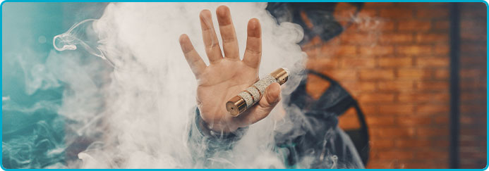 maladie et symptomes vapotage