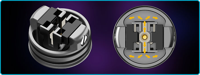 dripper double single coil RDA