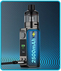 recharger batterie intégrée kit luxe 80 vaporesso