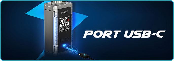 port usb kit smok rechargement r-kiss 2