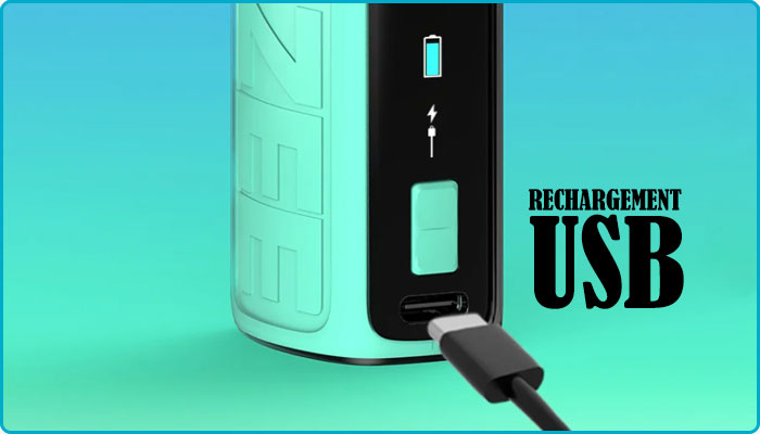 rechargement box gozee usb