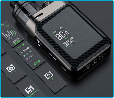 regler ecran swag px80 vaporesso