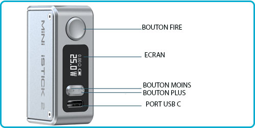 notice en français kit mini istick 2 eleaf