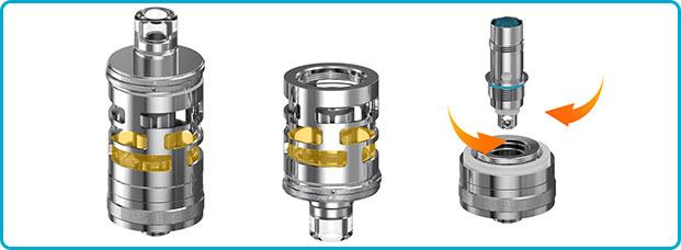résistances nautilus gt mini aspire taifun