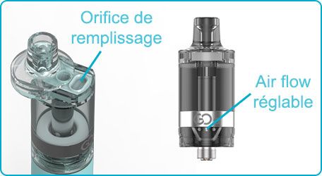 remplissage clearomiseur go s