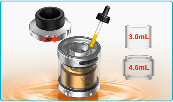 mettre e liquide atomiseur dead rabbit m rta