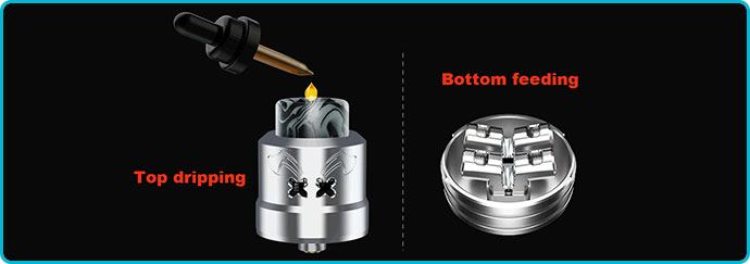 comment remplir dripper rda