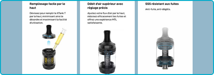remplissage clearo gtx one pro