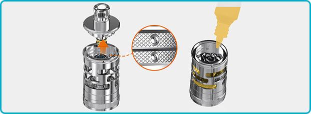 réservoir nautilus gt mini aspire taifun