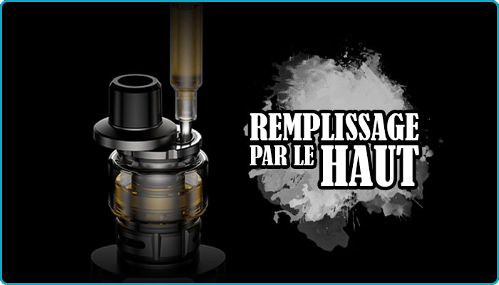 remplissage itank target 200 vaporesso