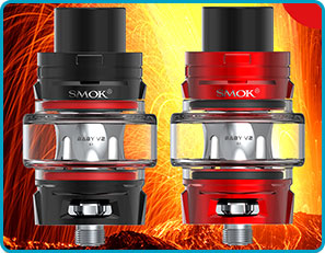 clearo tfv8 baby v2 noir rouge smok