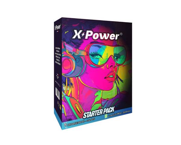 Pack Chargeur X4 Accus 18650 - X Power