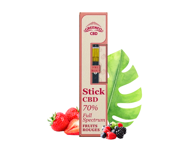 stick cbd fruit rouge vape pen greeneo