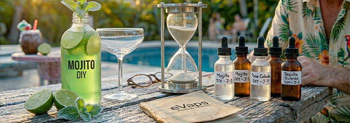 temps de maturation e liquide diy