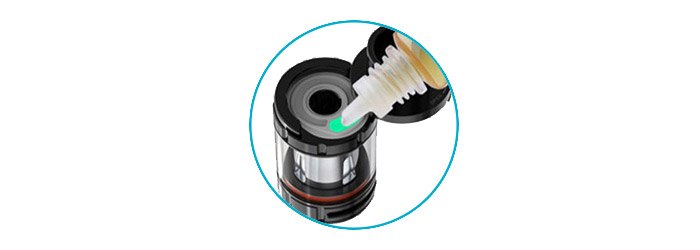 remplissage tfv8 big baby light edition smoktech