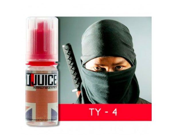 ty4 par t-juice : e-liquide anglais 50/50