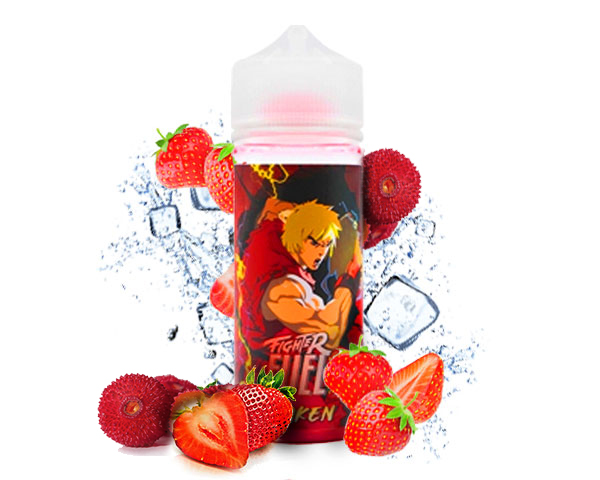 E-liquide 100ml Uraken Fighter Fuel fraise Ken vente