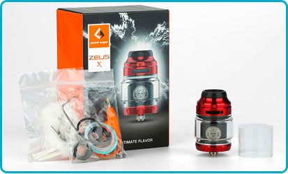 Zeus X RTA contenu du kit  GeekVape